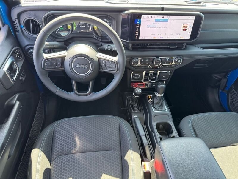 Used 2024 Blue Jeep Rubicon 4xe image 16