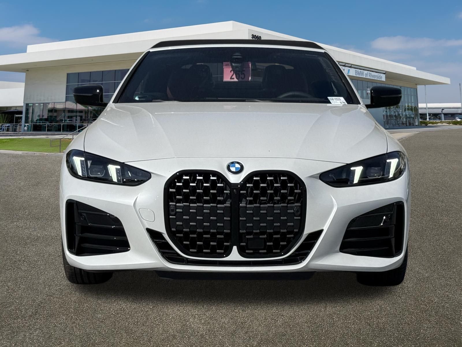 New 2026 Mineral White Metallic BMW 430i image 3