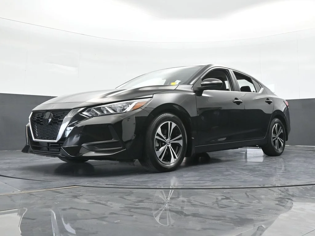 Used 2022 Super Black Nissan SV image 46