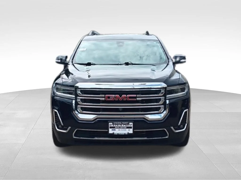 Used 2021 Midnight Blue Metallic GMC SLT image 9