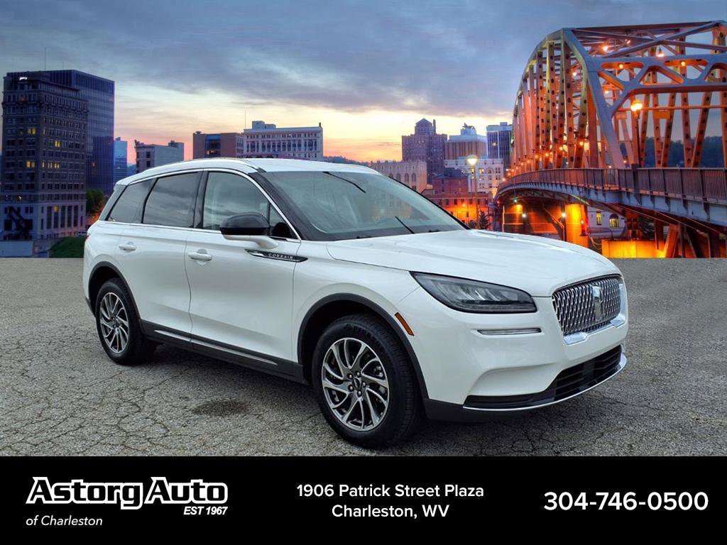 Used 2022 Pristine White Metallic Tri-Coat Lincoln Standard image 1