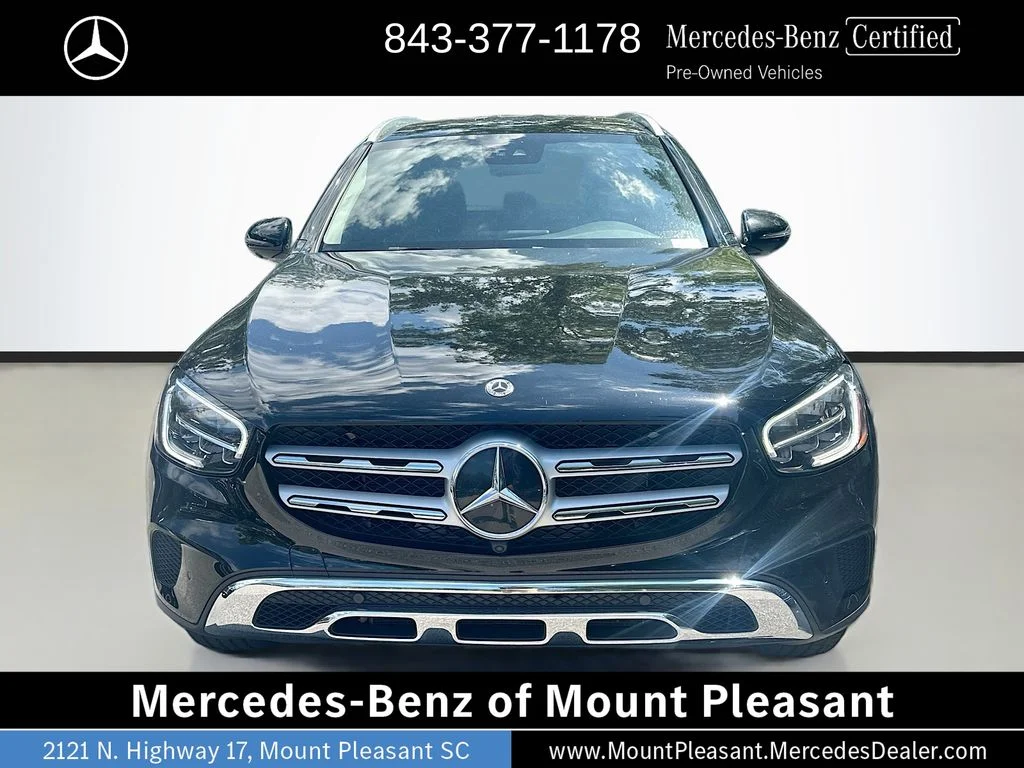 Used 2022 Black Mercedes-Benz GLC 300 image 2
