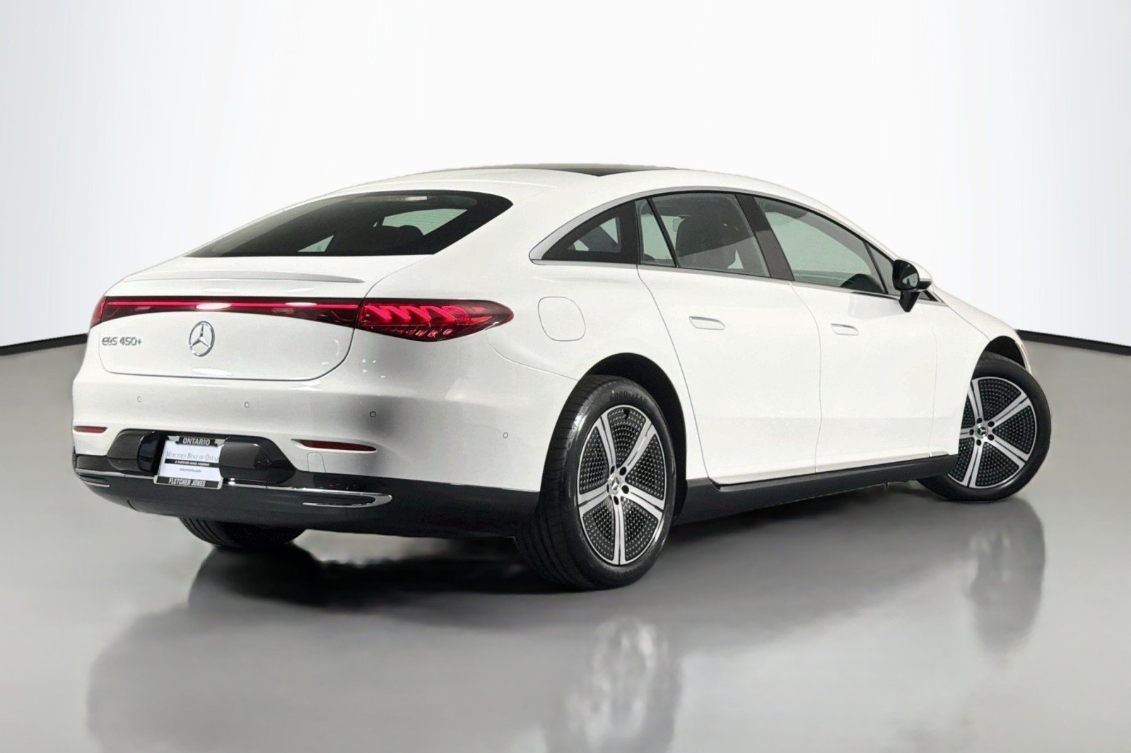 Certified Used 2024 Polar White Mercedes-Benz EQS 450+ image 12