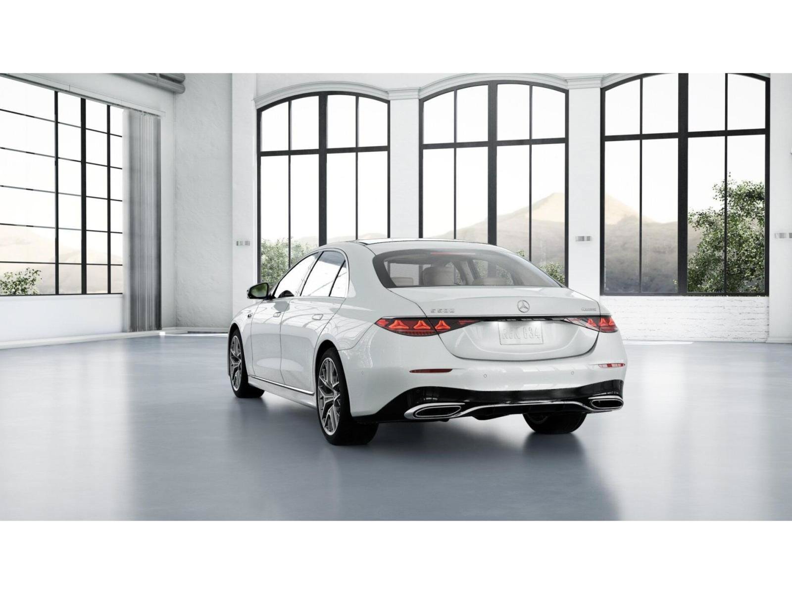New 2027 MANUFAKTUR Moonlight White Metallic Mercedes-Benz S 500 image 40