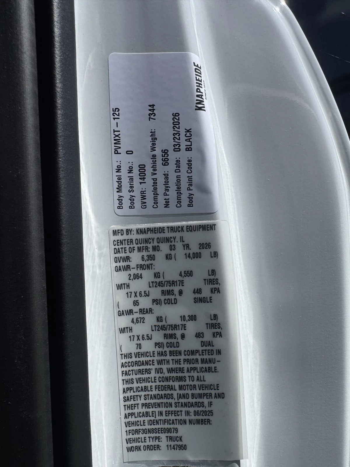 New 2025 Oxford White Ford XL image 10