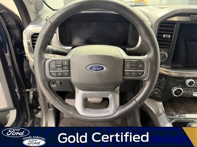 Certified Used 2023 Blue Metallic Ford Lariat image 10