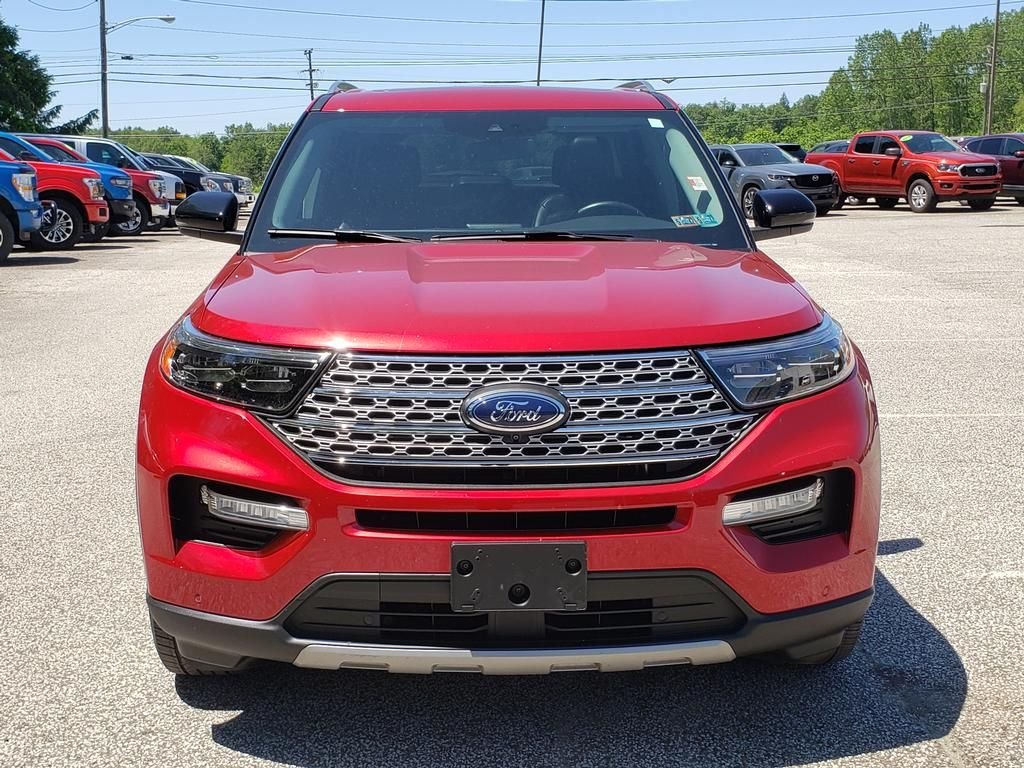 Used 2020 Red Metallic Ford Limited 4x4 Heated Leather Nav Moonroof 2.3 Ecoboo image 8