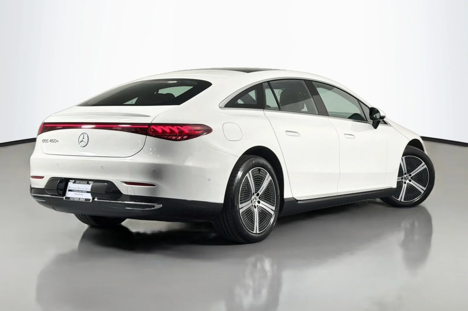 Certified Used 2024 Polar White Mercedes-Benz EQS 450+ image 12