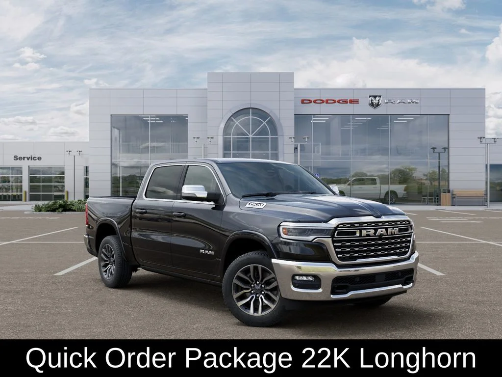 New 2026 Diamond Black Crystal Pearl-Coat Exterior Paint RAM Limited image 6
