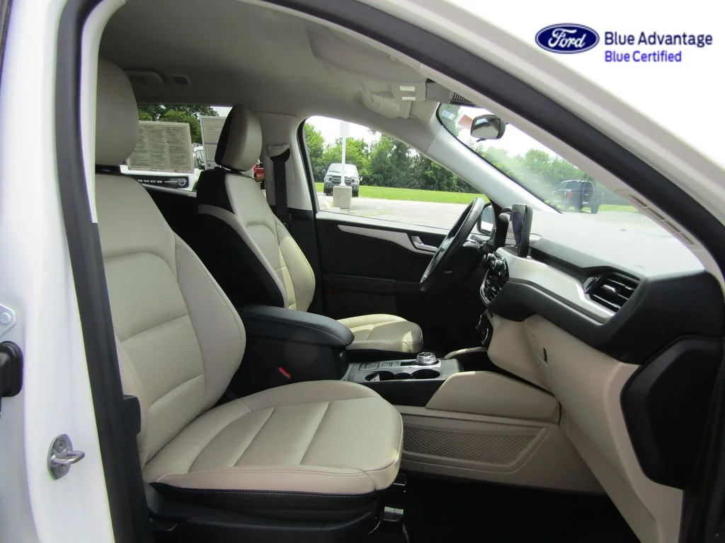 Certified Used 2021 Star White Ford SEL image 21