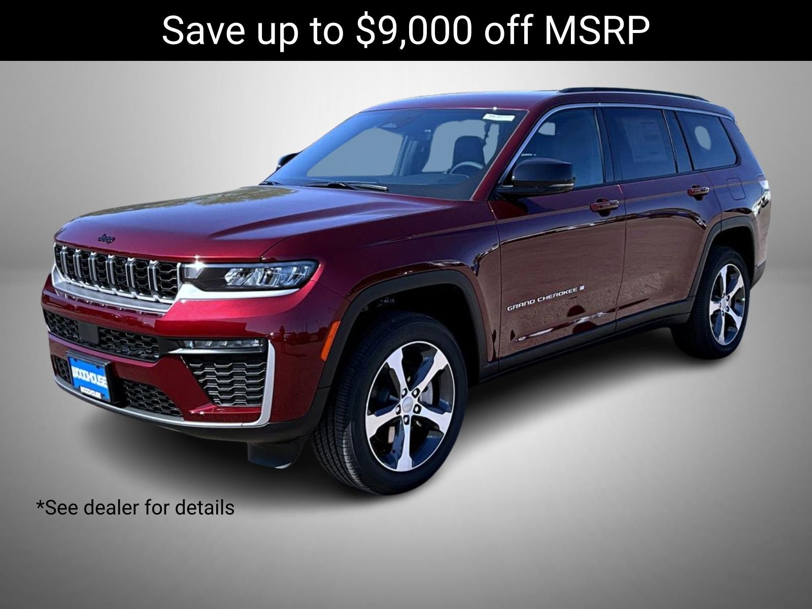 New 2026 Velvet Red Pearl-Coat Exterior Paint Jeep Limited image 1
