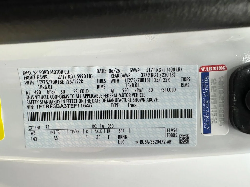 New 2026 Oxford White Ford F-350® XL image 30