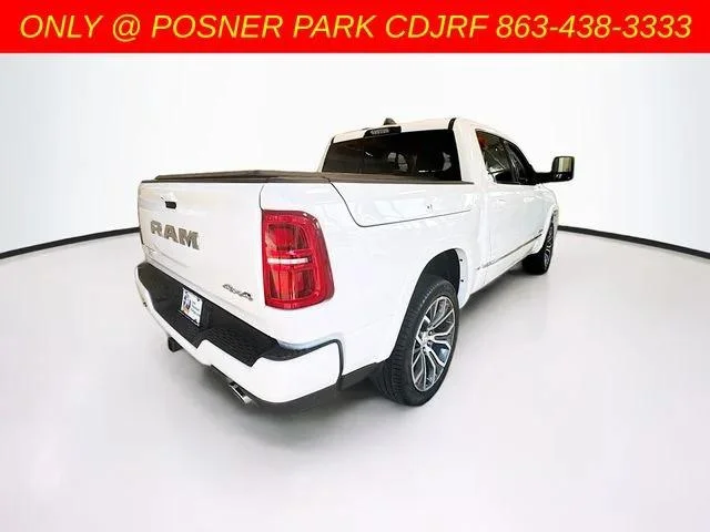 New 2026 Bright White Clear-Coat Exterior Paint RAM Tungsten image 5