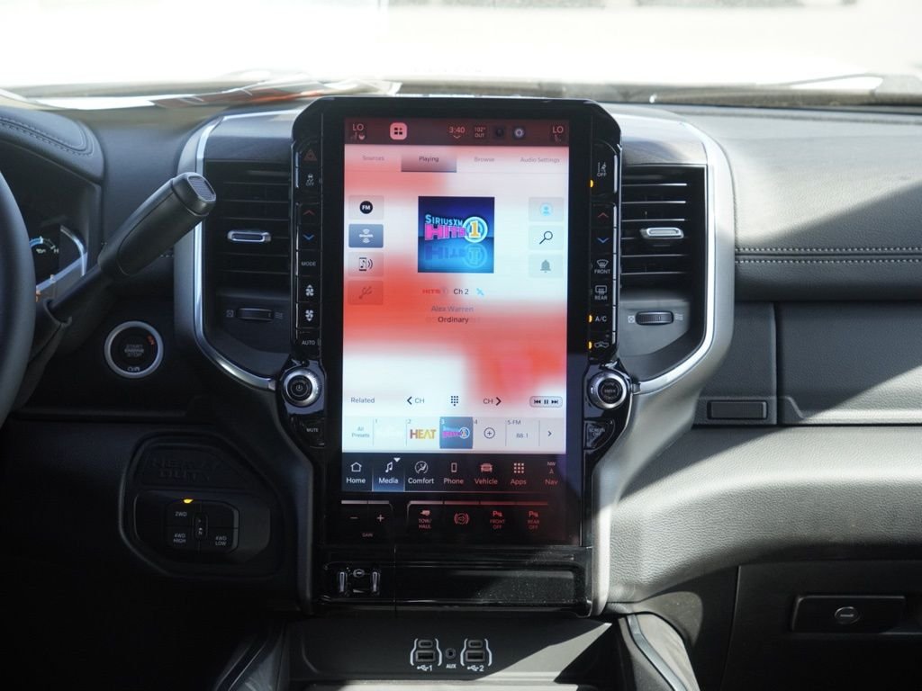 New 2026 Bright White Clear-Coat Exterior Paint RAM Laramie image 25