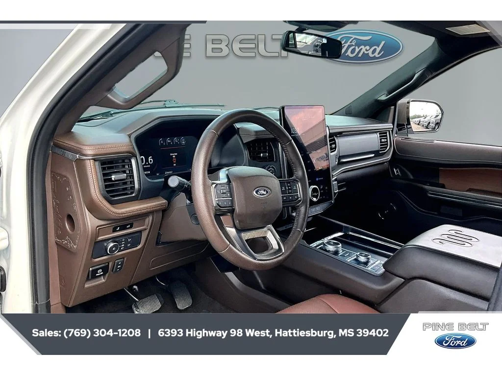 Used 2022 Star White Metallic Tri-Coat Ford King Ranch image 12
