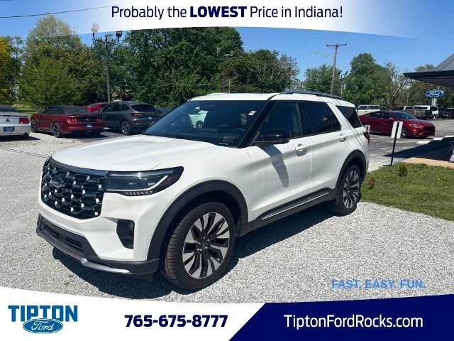 New 2026 Star White Metallic Tri-Coat Ford Platinum™ image 27