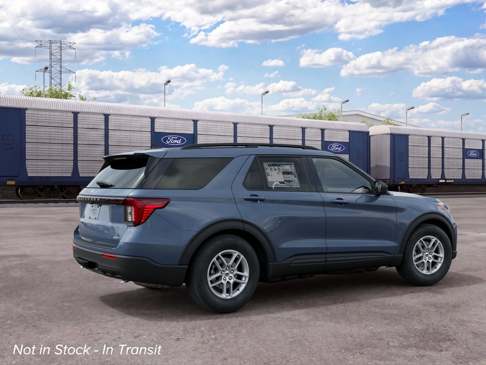 New 2027 Vapor Blue Metallic Ford Active image 19