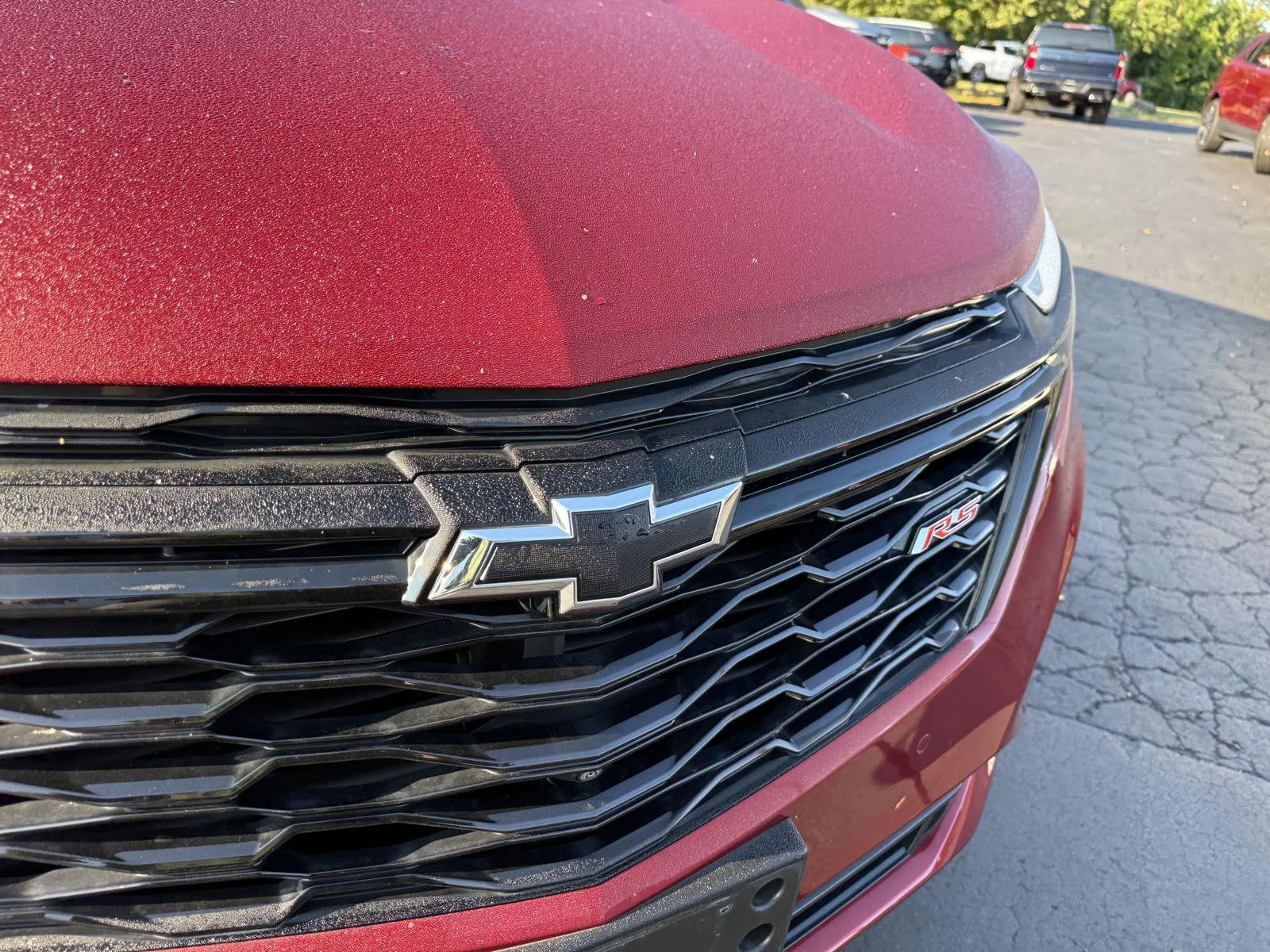 Used 2024 Radiant Red Tintcoat Chevrolet RS image 2