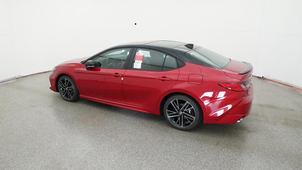 New 2026 Supersonic Red with Midnight Black Metallic roof Toyota XSE image 21