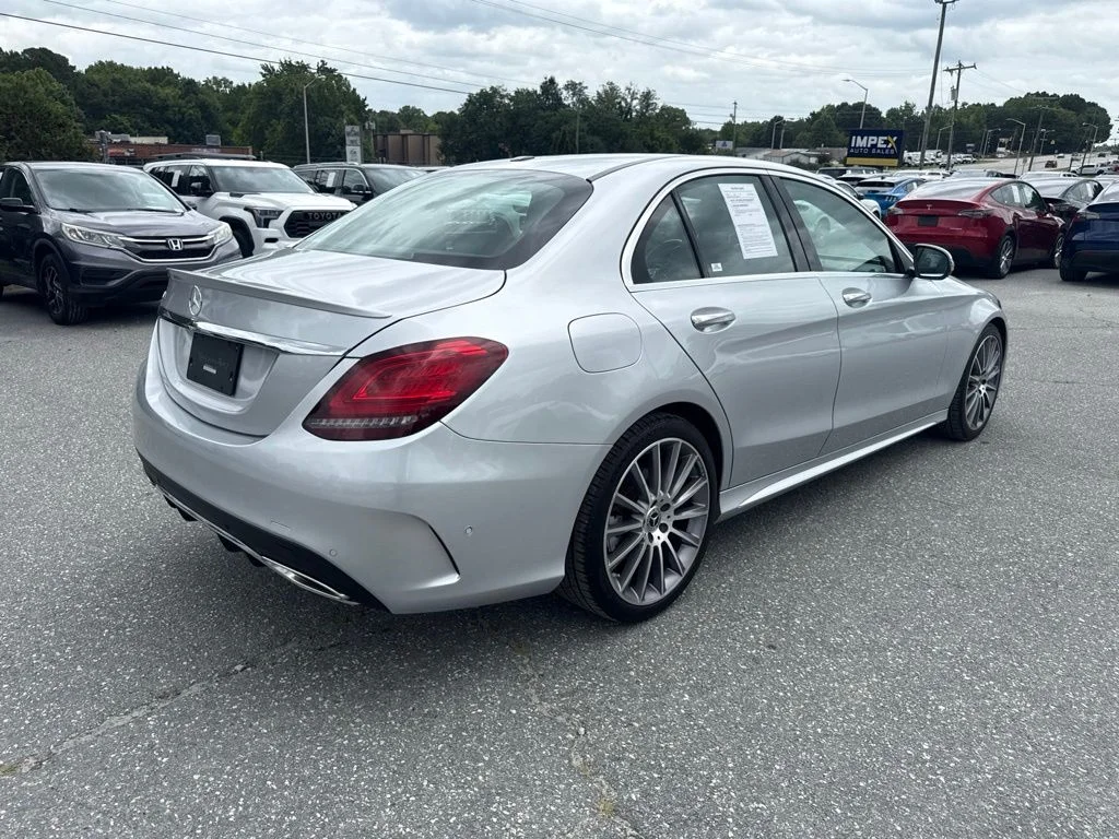 Used 2021 Silver Mercedes-Benz C 300 image 3