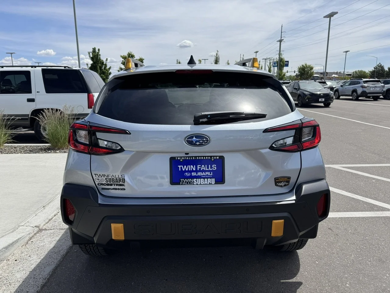 New 2026 Ice Silver Metallic Subaru Wilderness image 6