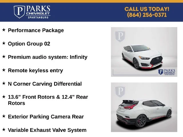 Used 2020 White Hyundai N image 5