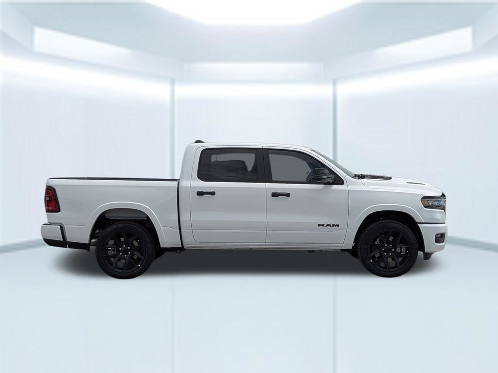 New 2026 Bright White Clear-Coat Exterior Paint RAM Laramie image 8