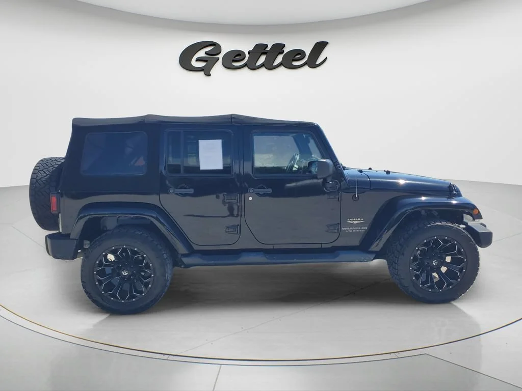 Used 2014 Black Jeep Sahara image 4