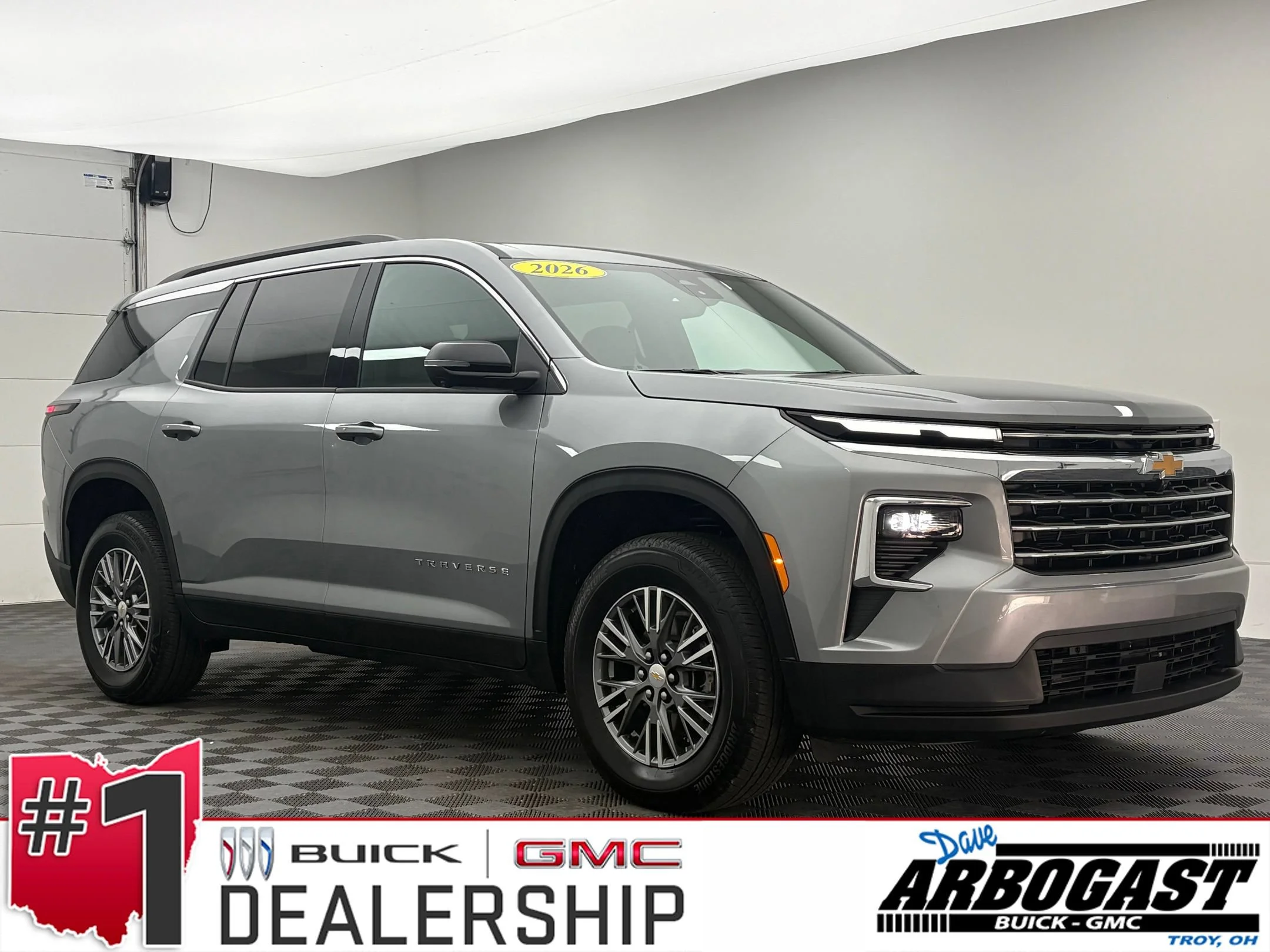Used 2026 Sterling Gray Metallic Chevrolet LT image 1