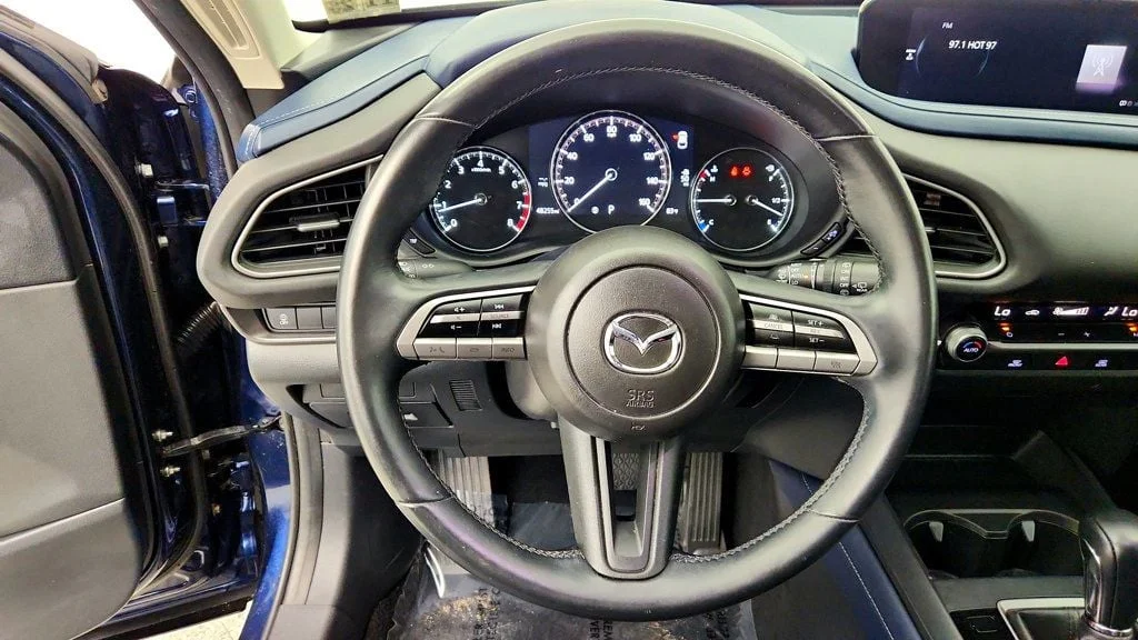 Used 2021 Deep Crystal Blue Mica Mazda Select AWD image 13