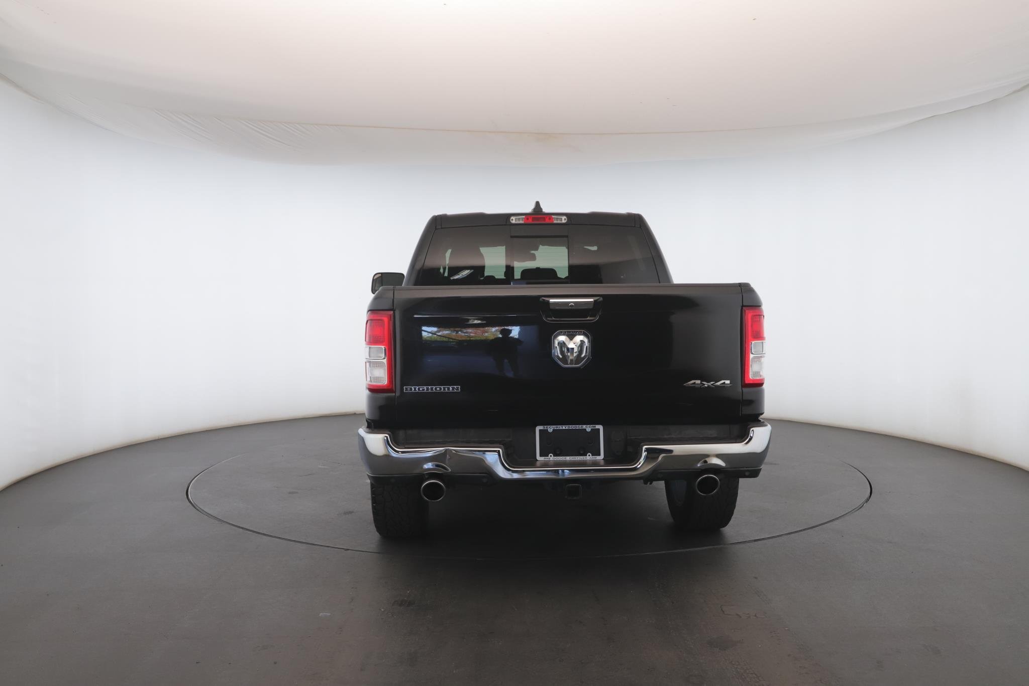 Used 2019 Diamond Black Crystal Pearlcoat Ram Big Horn 4x4 Crew Cab 5