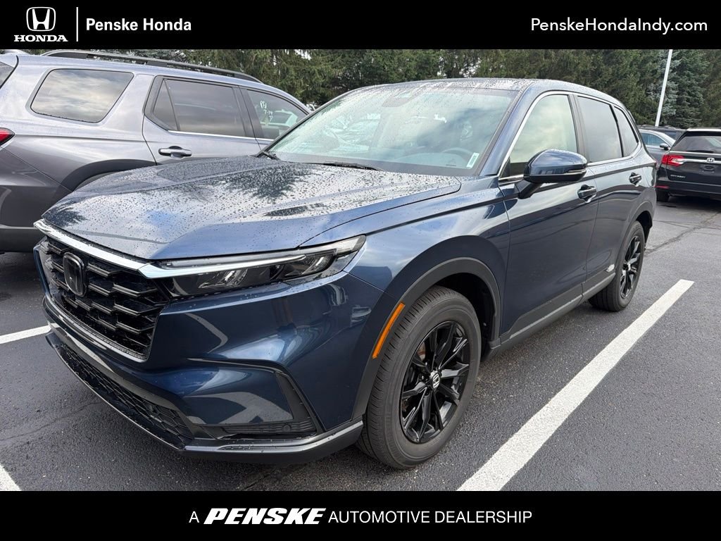 Certified Used 2024 Canyon River Blue Metallic Honda EX-L image 1