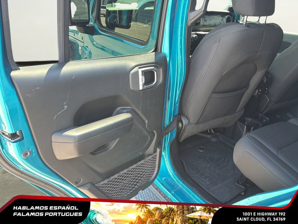 Used 2019 Teal Jeep Sport S 4x4 image 21