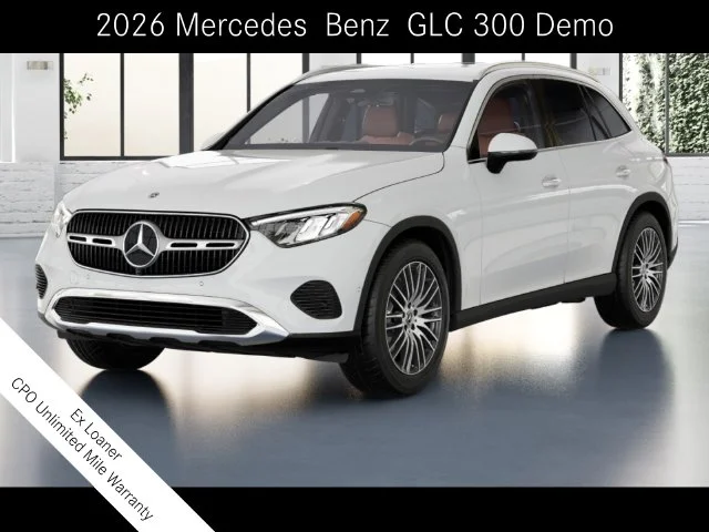 Certified Used 2026 Polar White Mercedes-Benz GLC 300 image 1