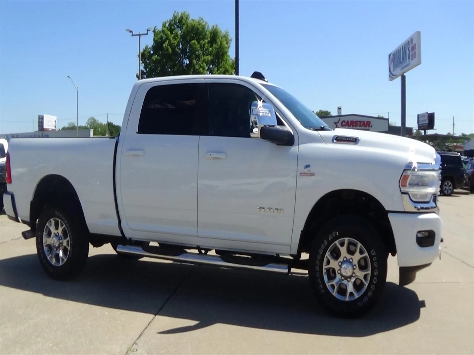 Certified Used 2024 Bright White Clear Coat (pw7) RAM Laramie image 5