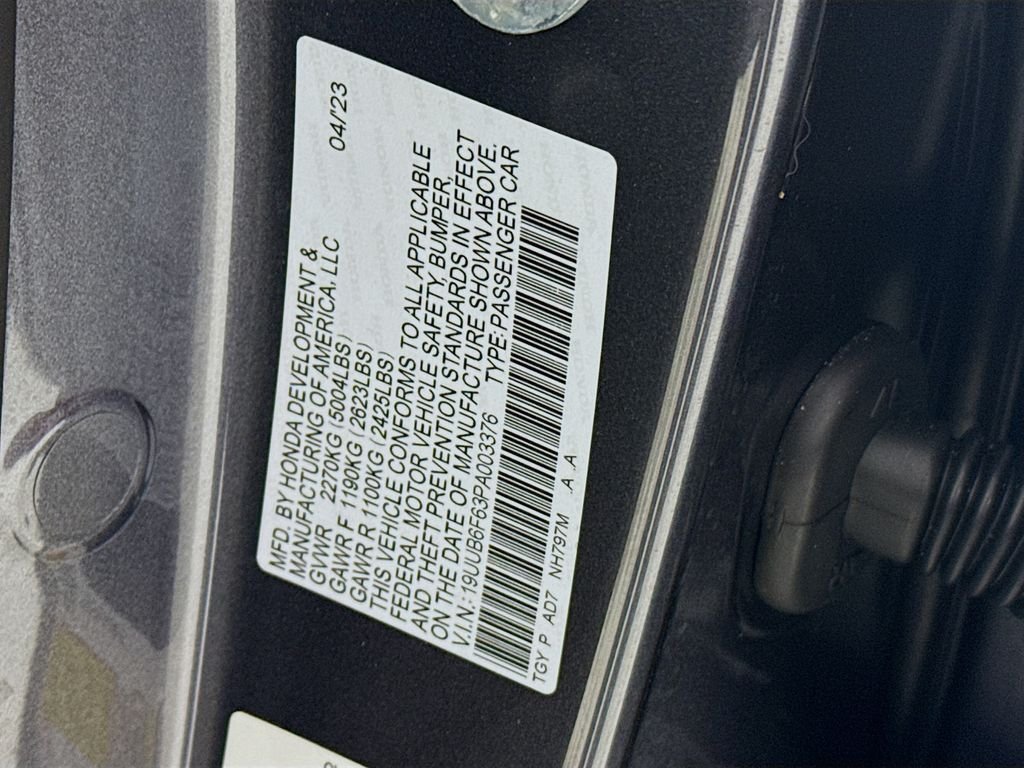 Used 2023 Gray Acura Advance image 34