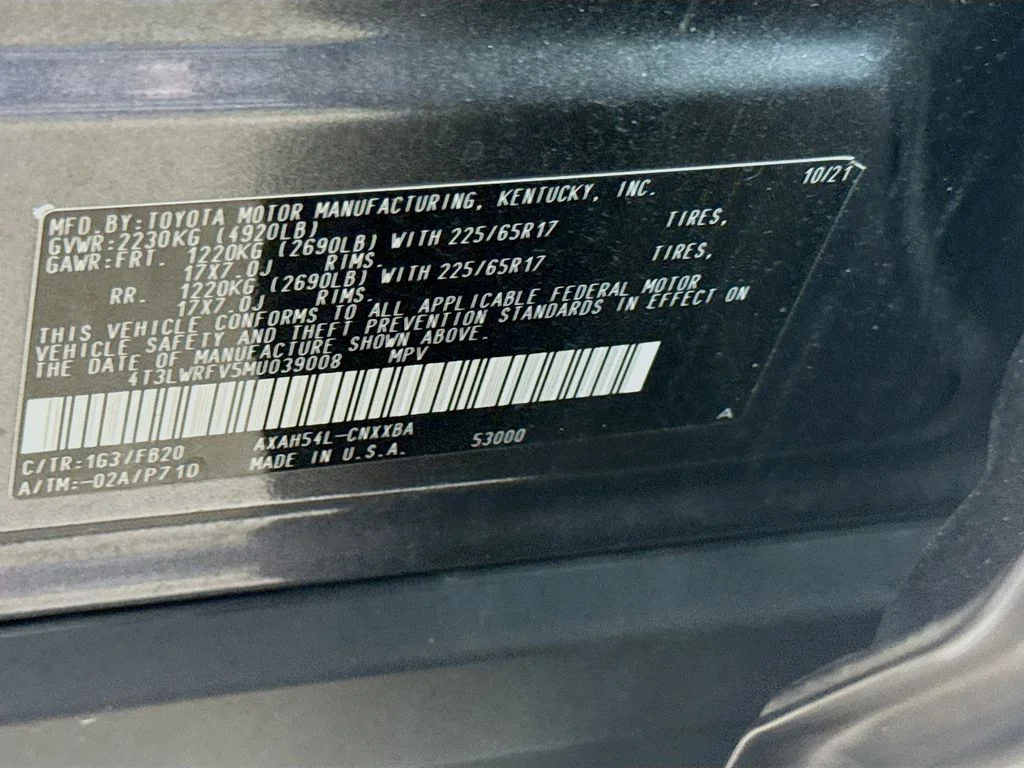 Used 2021 Magnetic Gray Metallic Toyota Hybrid LE image 29