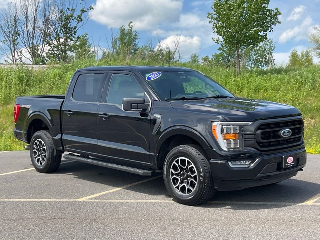 Certified Used 2023 Black Ford XLT image 1