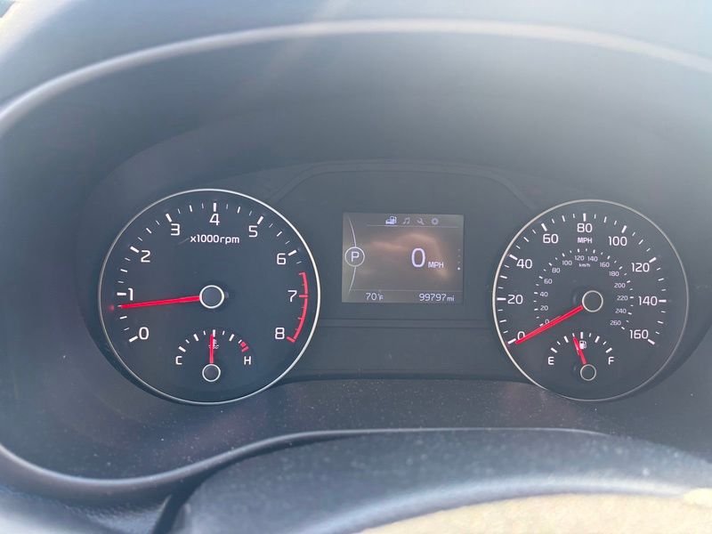 Used 2018 Blue Kia LX image 11