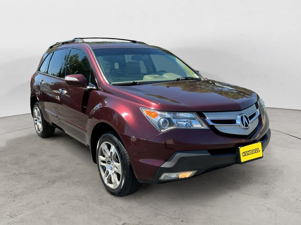 Used 2008 Red Acura Technology image 3