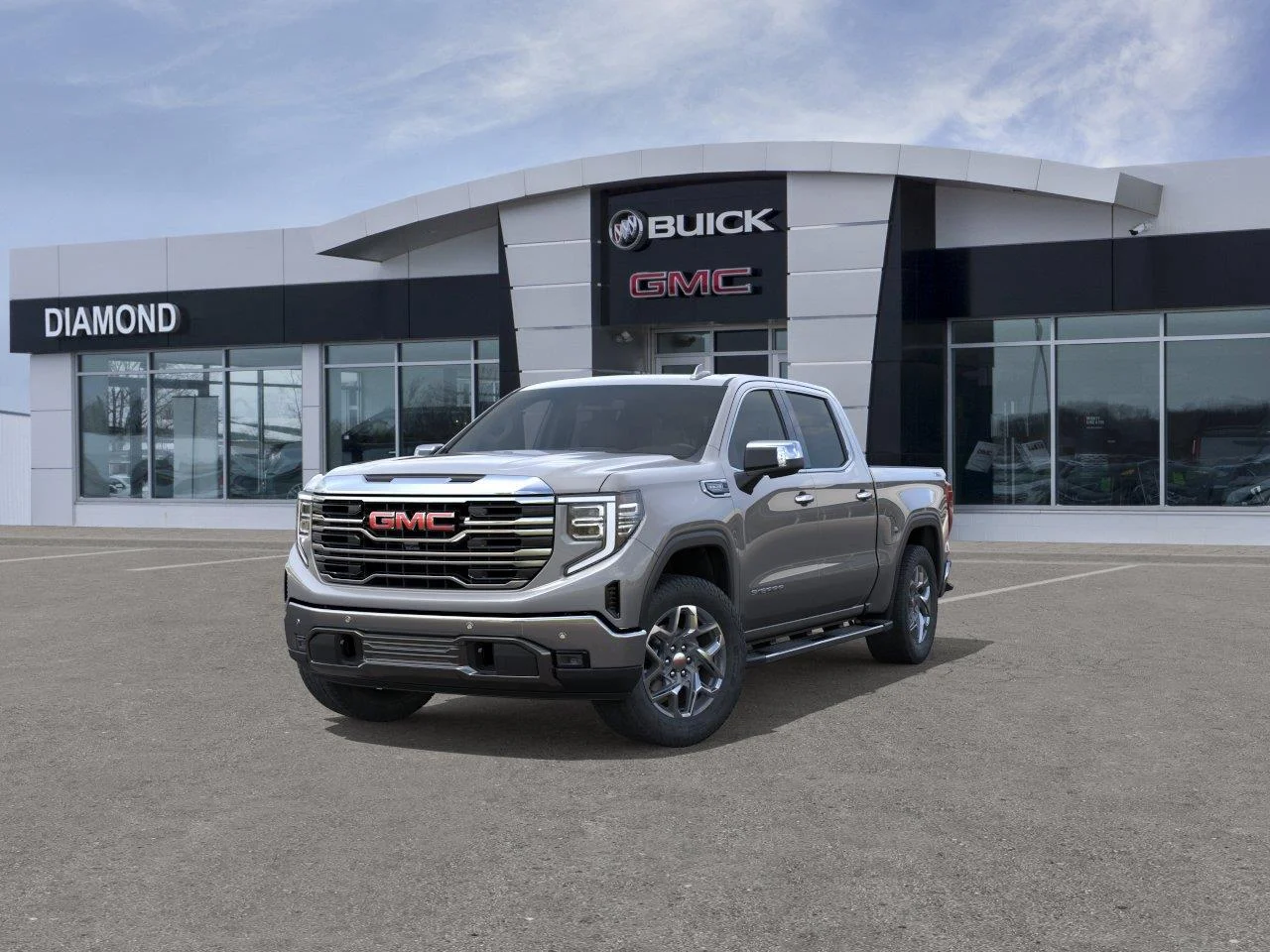 New 2026 Sterling Metallic GMC SLT image 8