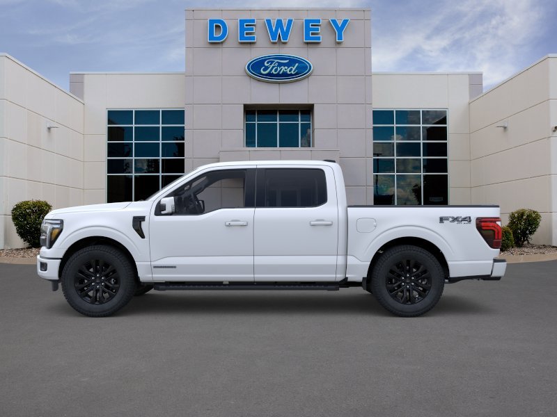 New 2026 Star White Metallic Tri-Coat Ford LARIAT image 3