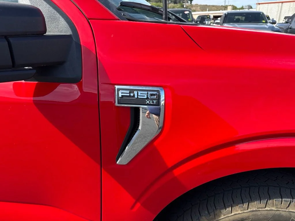 Used 2022 Race Red Ford XLT image 2