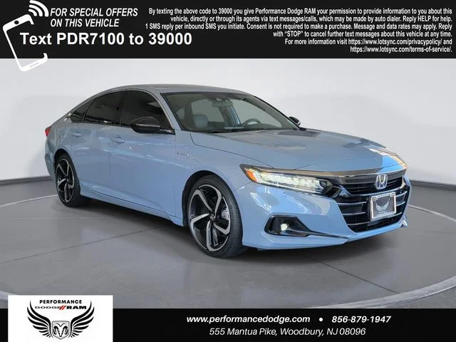 Certified Used 2022 Gray Honda Sport image 1