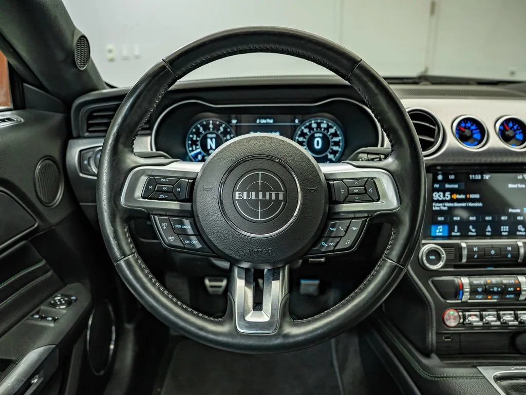 Used 2019 Dark Highland Green Metallic Ford Bullitt image 27