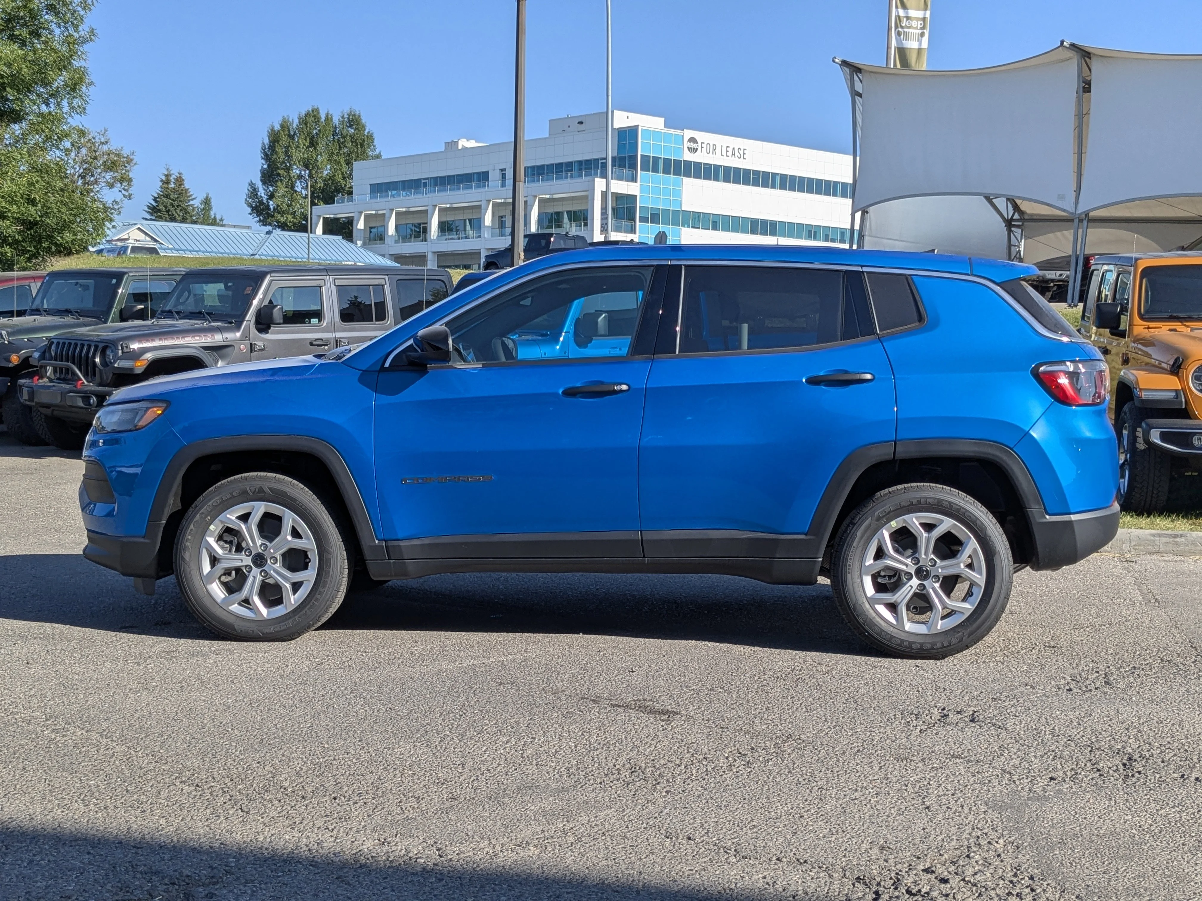 New 2025 Blue Jeep Sport - - Forward Collision Warning - LED Head Lamps - Heated Seats and More! image 5