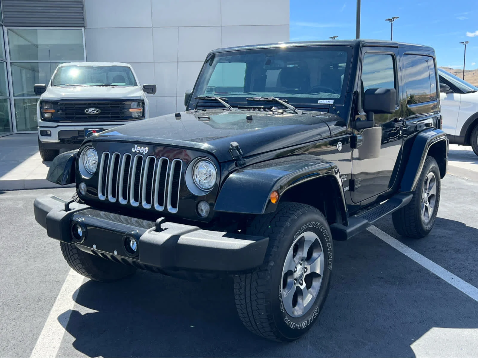 Certified Used 2018 Black Clearcoat Jeep Sahara image 2