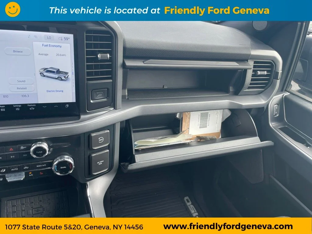 Used 2025 Agate Black Metallic Ford XLT image 62