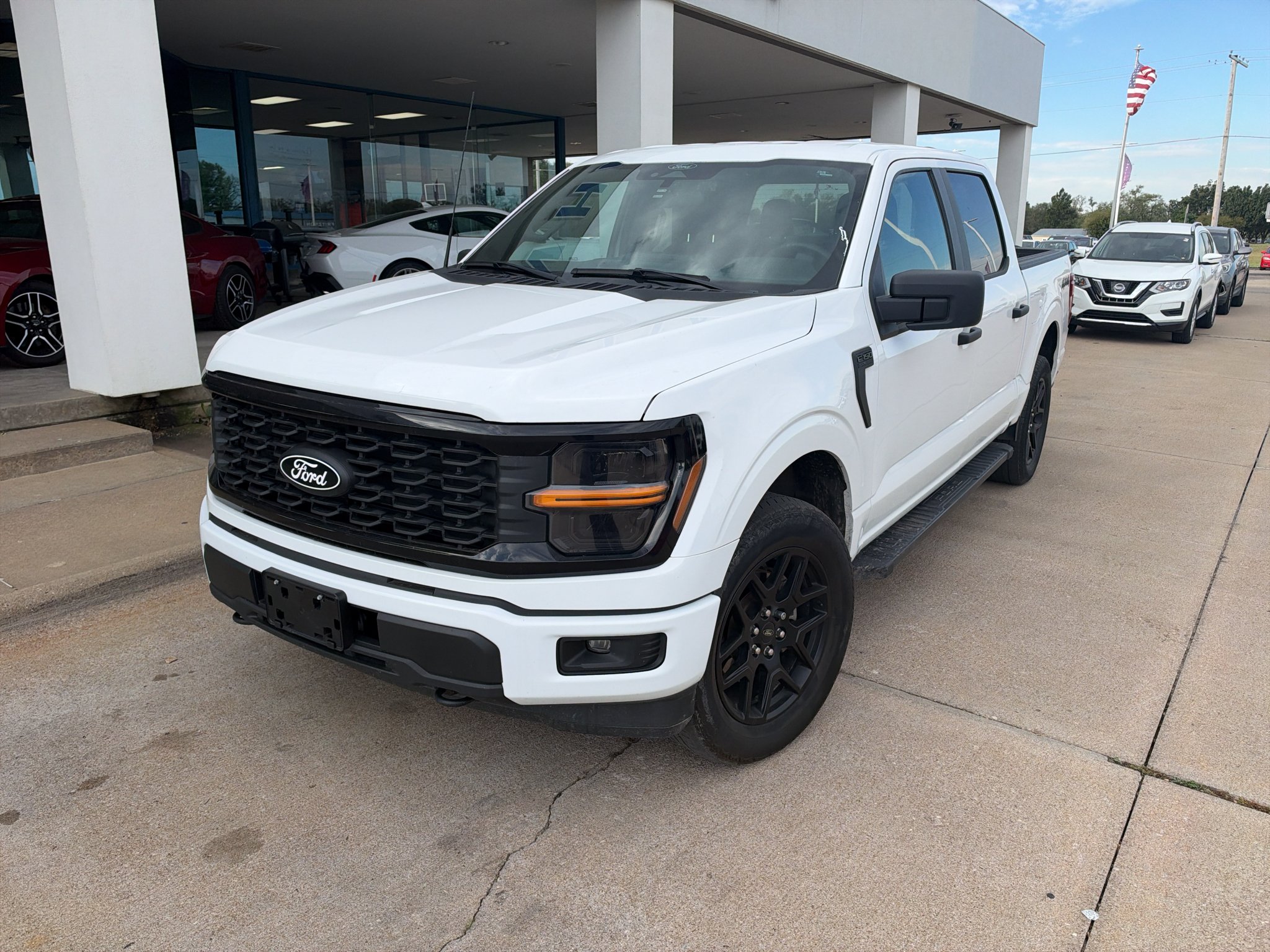 Used 2024 Oxford White Ford STX image 2