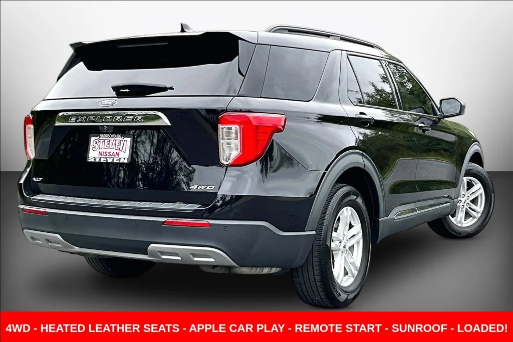 Used 2021 Black Ford XLT image 6